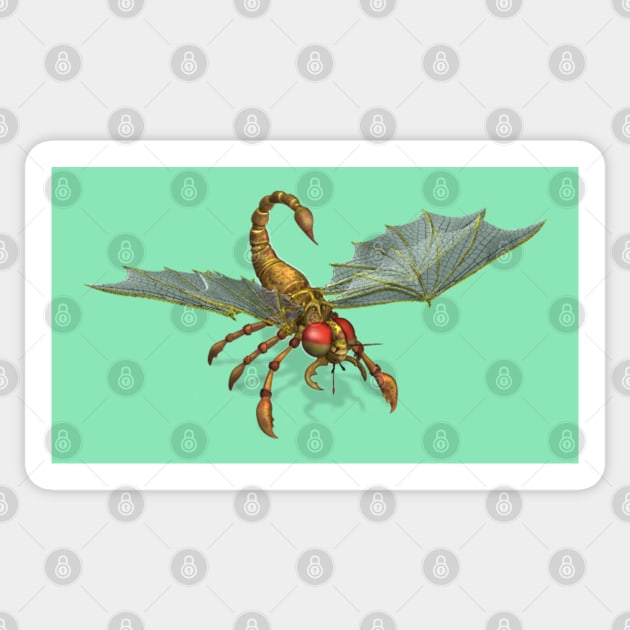 ScorpFly Sticker by Christopher Bendt